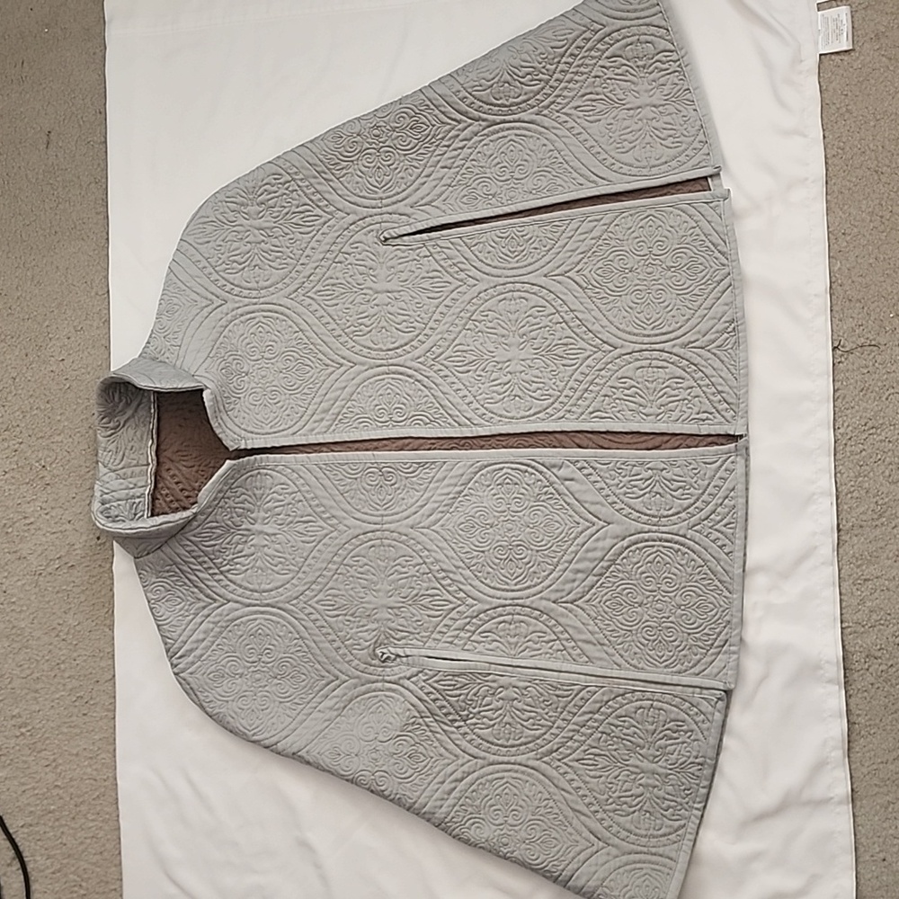 Elegant Hand Crafted Quilted Women's Caplet Cape Wrap